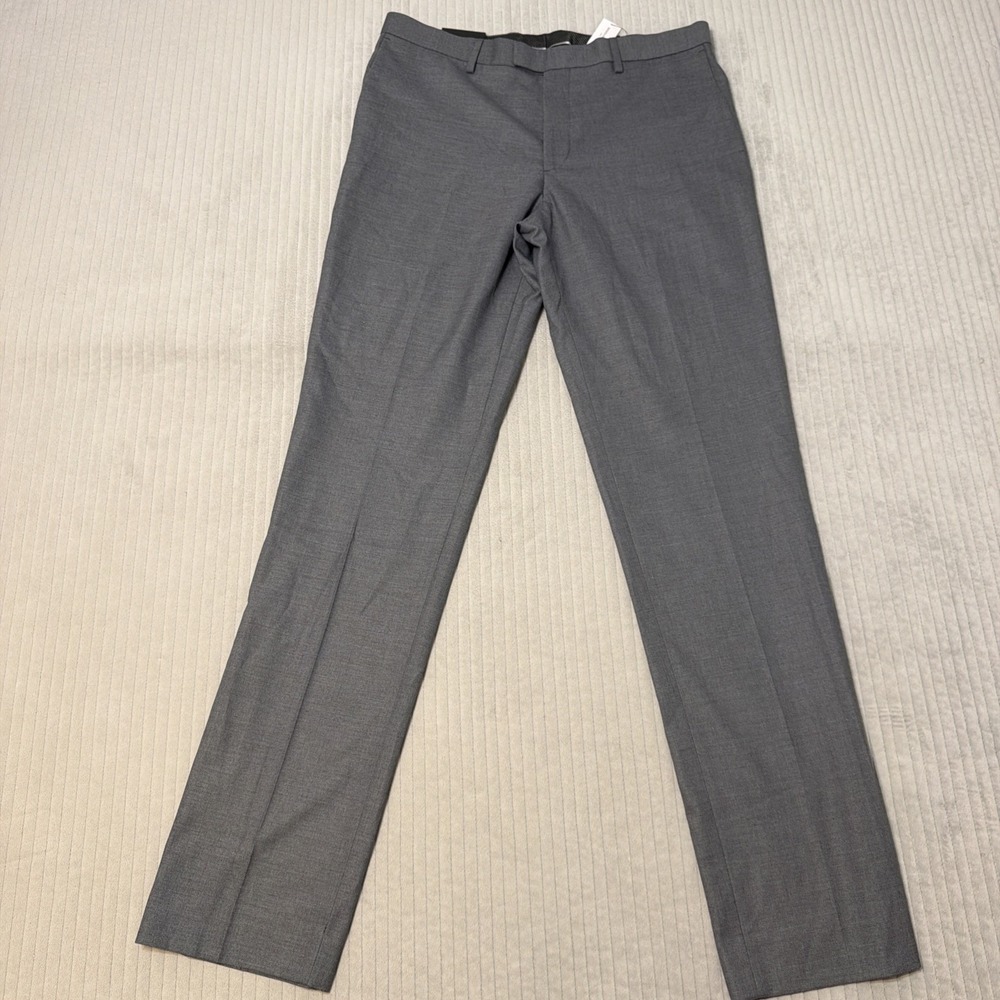 Banana Republic Slim Tailored Performance Dress Wrinkle Resist Pant 34x36 NWT